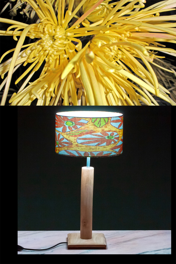 Fotografía naturaleza https://yolpiq.com/blog/las-lamparas-de-diseno-natural/ madera y flor