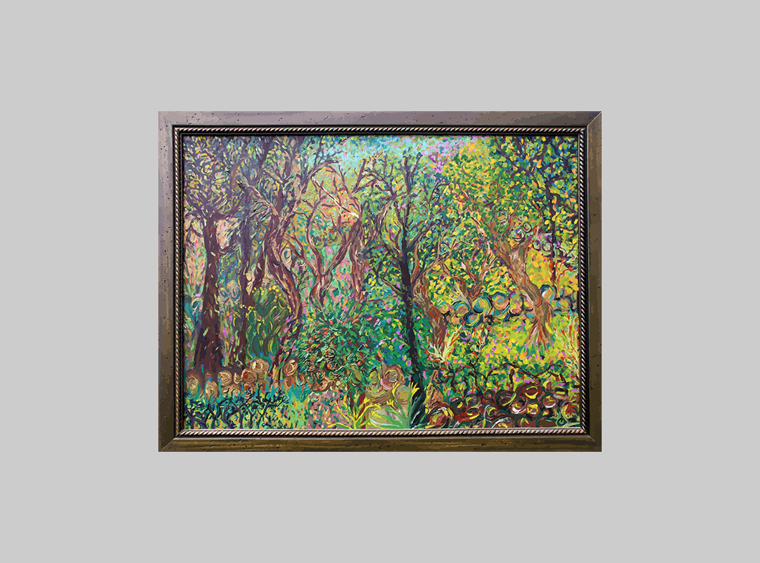 blog "El bosque"- pintura óleo YOLPIQ-DN